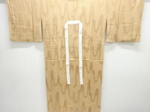 壷垂れ模様織り出し単衣長襦袢